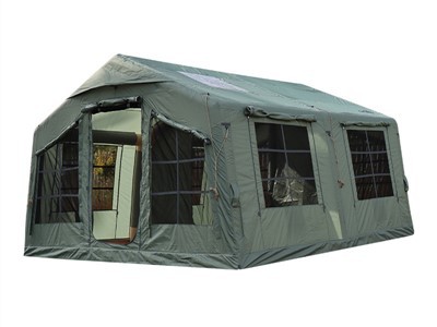 Luksusa piepūšamā kempinga telts